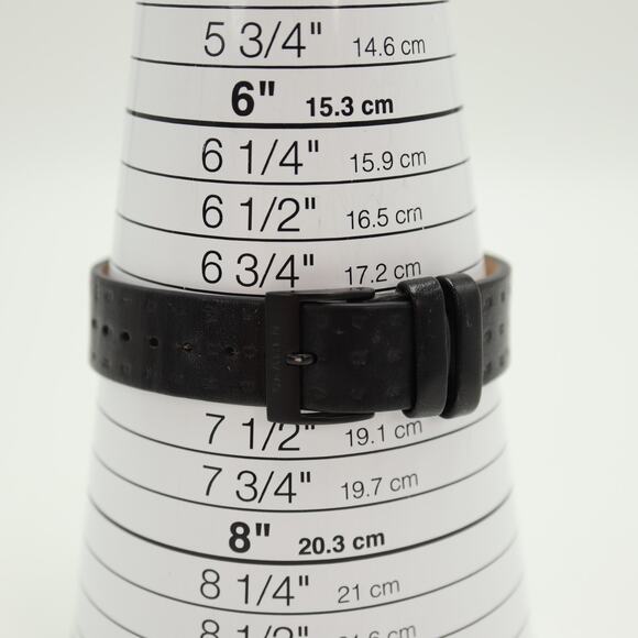 Skagen Signatur Alphabet Black Slim Unisex 36mm Watch Leather with New Battery main image 8